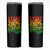 Jamaica Reggae Skinny Tumbler Every Little Thing Gonna Be Alright Good Vibes - Wonder Print Shop