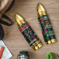 Black History Leaders Bullet Tumbler MLK Malcolm X Obama Nelson Civil Rights Leaders Melanin African Pride