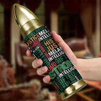 Black History Leaders Bullet Tumbler MLK Malcolm X Obama Nelson Civil Rights Leaders Melanin African Pride