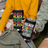 Black Pride Tumbler Cup Black Love Joy Excellence Pride BLM Black History