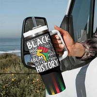 Black Pride Tumbler With Handle Black Love Joy Excellence Pride BLM Black History