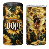 Black Women 4 in 1 Can Cooler Tumbler Unapologetically Dope Pretty Melanin Pride