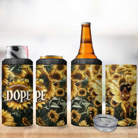 Black Women 4 in 1 Can Cooler Tumbler Unapologetically Dope Pretty Melanin Pride