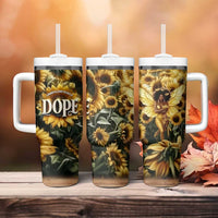Black Women Tumbler With Handle Unapologetically Dope Pretty Melanin Pride