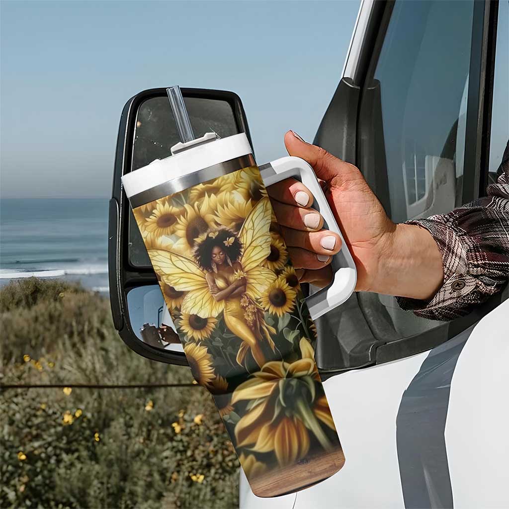 Black Women Tumbler With Handle Unapologetically Dope Pretty Melanin Pride