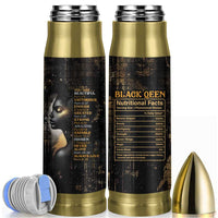 Black Women Inspire Bullet Tumbler African Queen Beautiful Victorious Enough Gift For Her