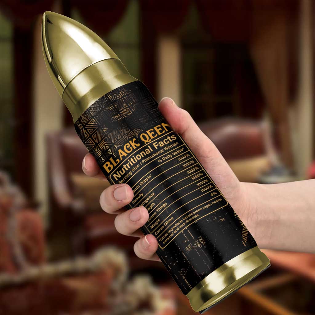 Black Women Inspire Bullet Tumbler African Queen Beautiful Victorious Enough Gift For Her