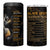 Black Women Inspire 4 in 1 Can Cooler Tumbler African Queen Beautiful Victorious Enough Gift For Her
