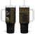 Black Women Inspire Tumbler With Handle African Queen Beautiful Victorious Enough Gift For Her