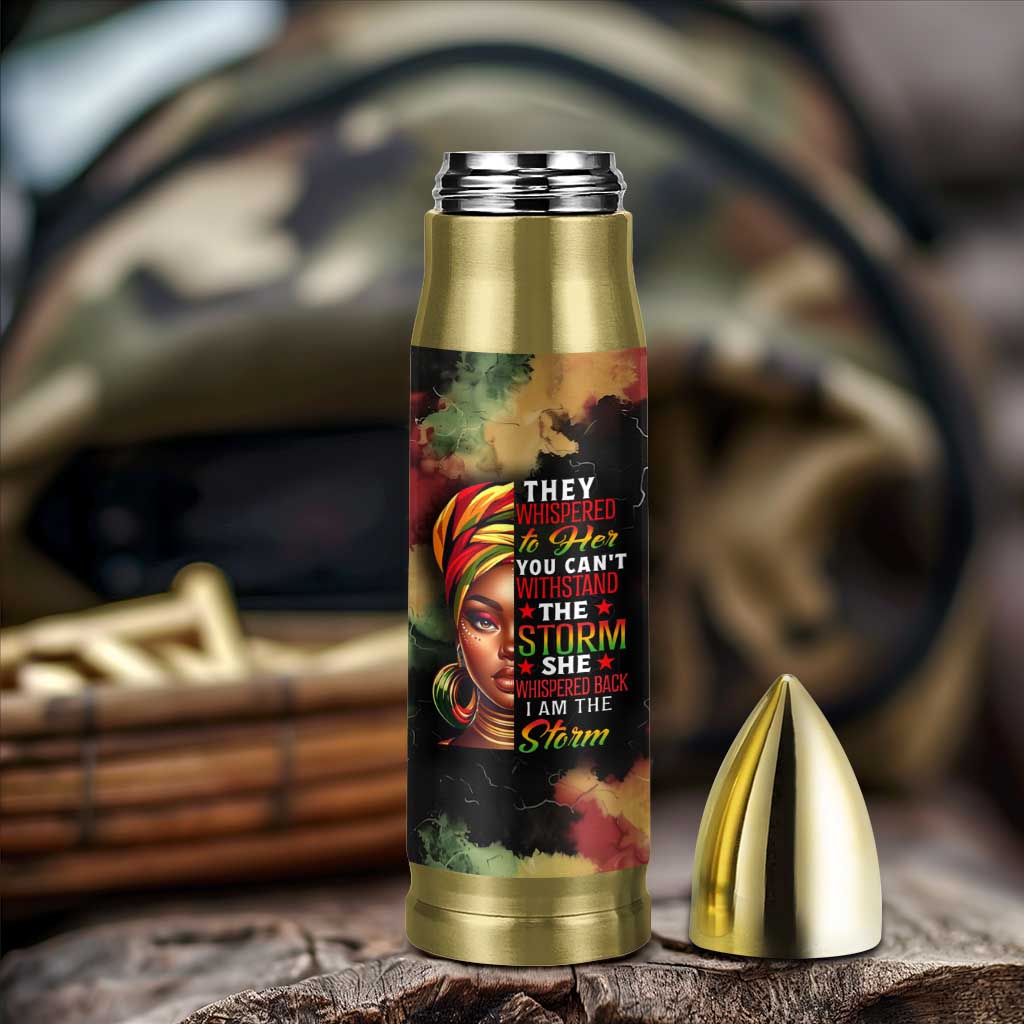 Black Women Bullet Tumbler Confident Strong She Is Me Gift For Her