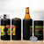 Black King 4 in 1 Can Cooler Tumbler African American Man Pride Gift for Him