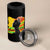 Black King 4 in 1 Can Cooler Tumbler African American Man Pride Gift for Him