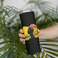 Black King Skinny Tumbler African American Man Pride Gift for Him