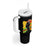 Black King Tumbler With Handle African American Man Pride Gift for Him