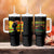 Black King Tumbler With Handle African American Man Pride Gift for Him