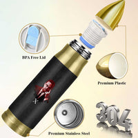 Malcolm X Bullet Tumbler A Man who Stands For Nothing Will Fall For Everything Black History