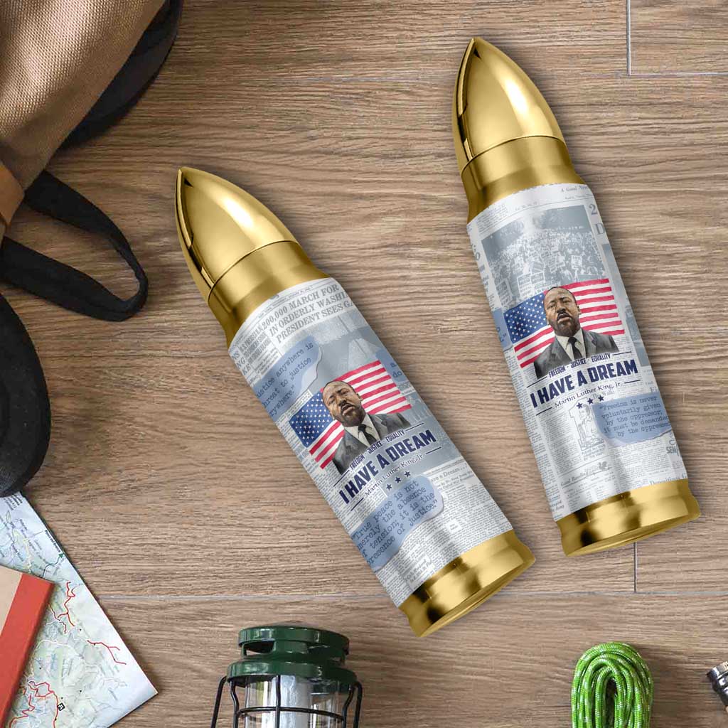 Martin Luther King Jr. Bullet Tumbler I Have A Dream Like King Civil Rights Leaders Black Pride