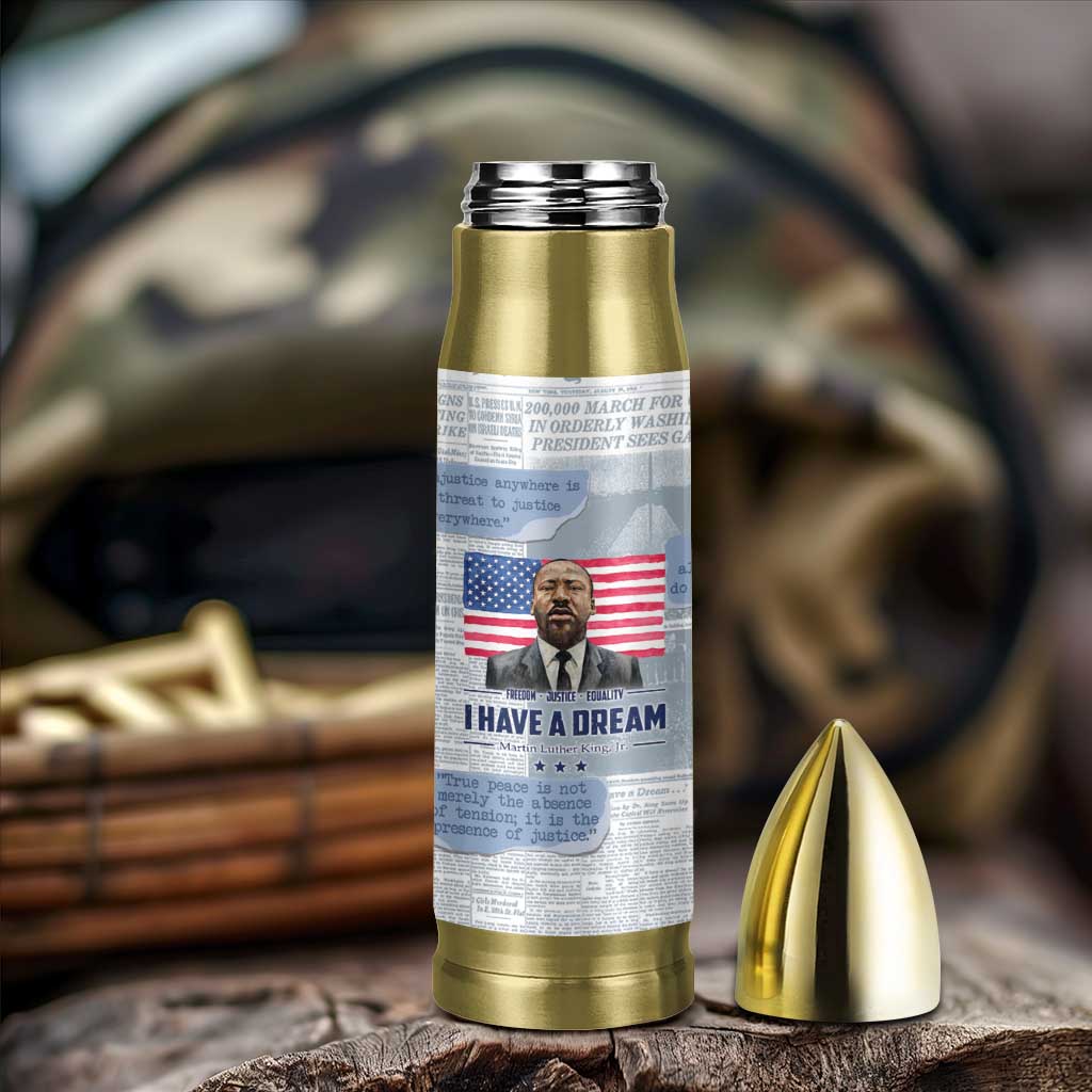 Martin Luther King Jr. Bullet Tumbler I Have A Dream Like King Civil Rights Leaders Black Pride