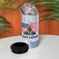 Martin Luther King Jr. 4 in 1 Can Cooler Tumbler I Have A Dream Like King Civil Rights Leaders Black Pride