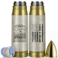 Martin Luther King Jr. Bullet Tumbler I Have A Dream Civil Rights Leader American Flag