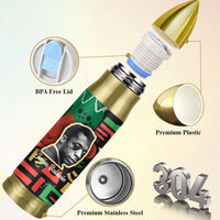 James Baldwin Bullet Tumbler I Can't Believe What You Say Because I See What You Do Black Pride