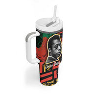 James Baldwin Tumbler With Handle I Can't Believe What You Say Because I See What You Do Black Pride