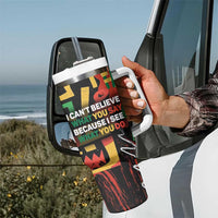 James Baldwin Tumbler With Handle I Can't Believe What You Say Because I See What You Do Black Pride