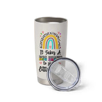 Teacher Tumbler Cup It Takes A Big Heart To Shape Little Minds - Wonder Print Shop