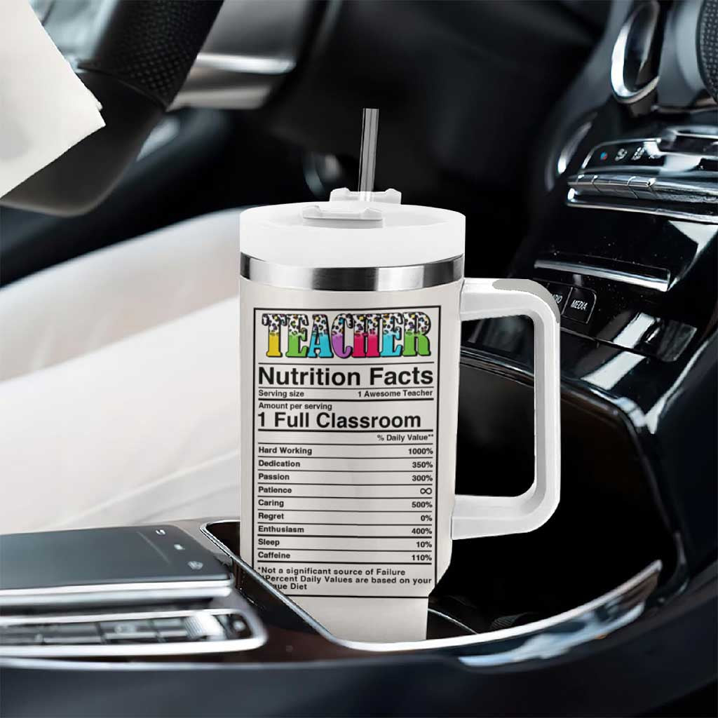 Teacher Tumbler With Handle It Takes A Big Heart To Shape Little Minds - Wonder Print Shop