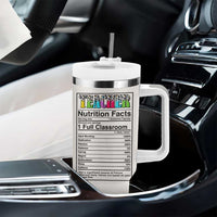 Teacher Tumbler With Handle It Takes A Big Heart To Shape Little Minds - Wonder Print Shop