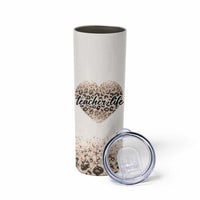 Teacher Life Skinny Tumbler It Takes A Big Heart To Shape Little Minds - Wonder Print Shop