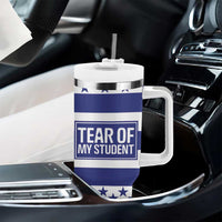 Funny Teacher Tumbler With Handle Tears Of My Student - Wonder Print Shop