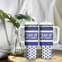 Funny Teacher Tumbler With Handle Tears Of My Student - Wonder Print Shop