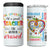 Teacher 4 in 1 Can Cooler Tumbler The Influence Of A Great Teacher Can Never Be Erased - Wonder Print Shop