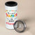 Teacher 4 in 1 Can Cooler Tumbler The Influence Of A Great Teacher Can Never Be Erased - Wonder Print Shop
