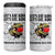 Funny Teacher 4 in 1 Can Cooler Tumbler Let's Eat Kids Punctuation Saves Lives Dinosaur - Wonder Print Shop