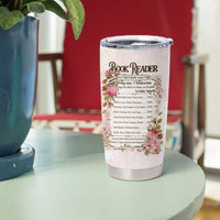 Book Lover Tumbler Cup The Little Voices In My Head Keep Telling Me Get More Books - Wonder Print Shop