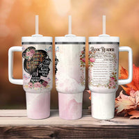 Book Lover Tumbler With Handle The Little Voices In My Head Keep Telling Me Get More Books - Wonder Print Shop