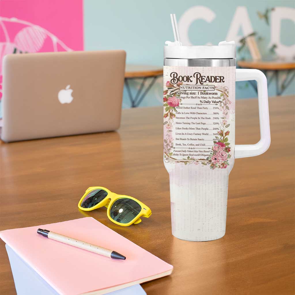Book Lover Tumbler With Handle The Little Voices In My Head Keep Telling Me Get More Books - Wonder Print Shop