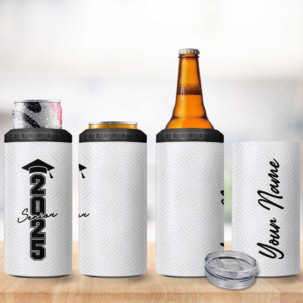 Personalized Graduation Gifts 4 in 1 Can Cooler Tumbler Custom Name Seniors 2025