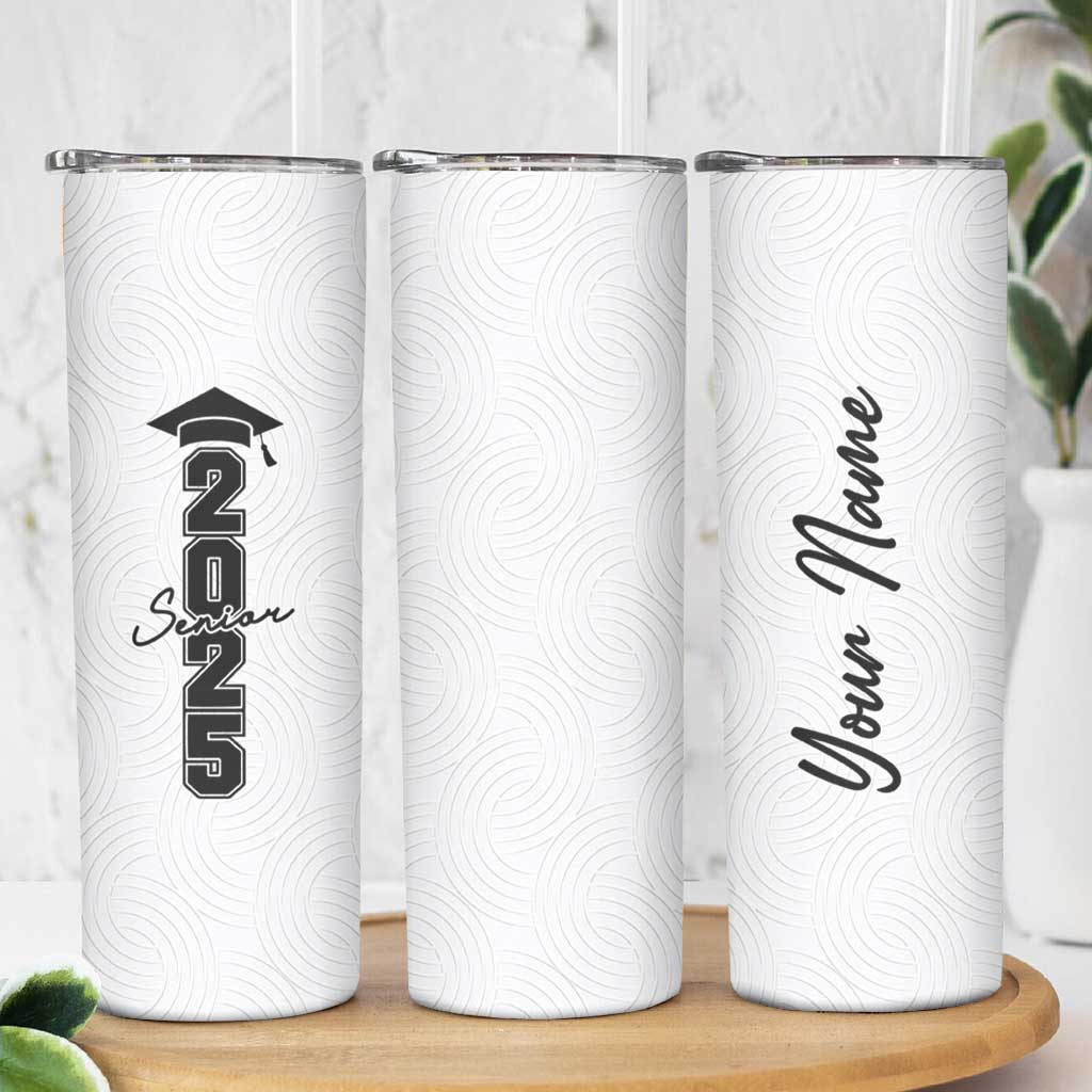 Personalized Graduation Gifts Skinny Tumbler Custom Name Seniors 2025