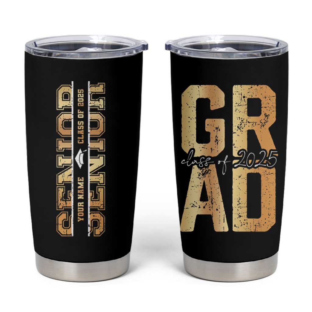 Personalized Graduation Gifts For Senior Tumbler Cup Custom Name Seniors Class Of 2025