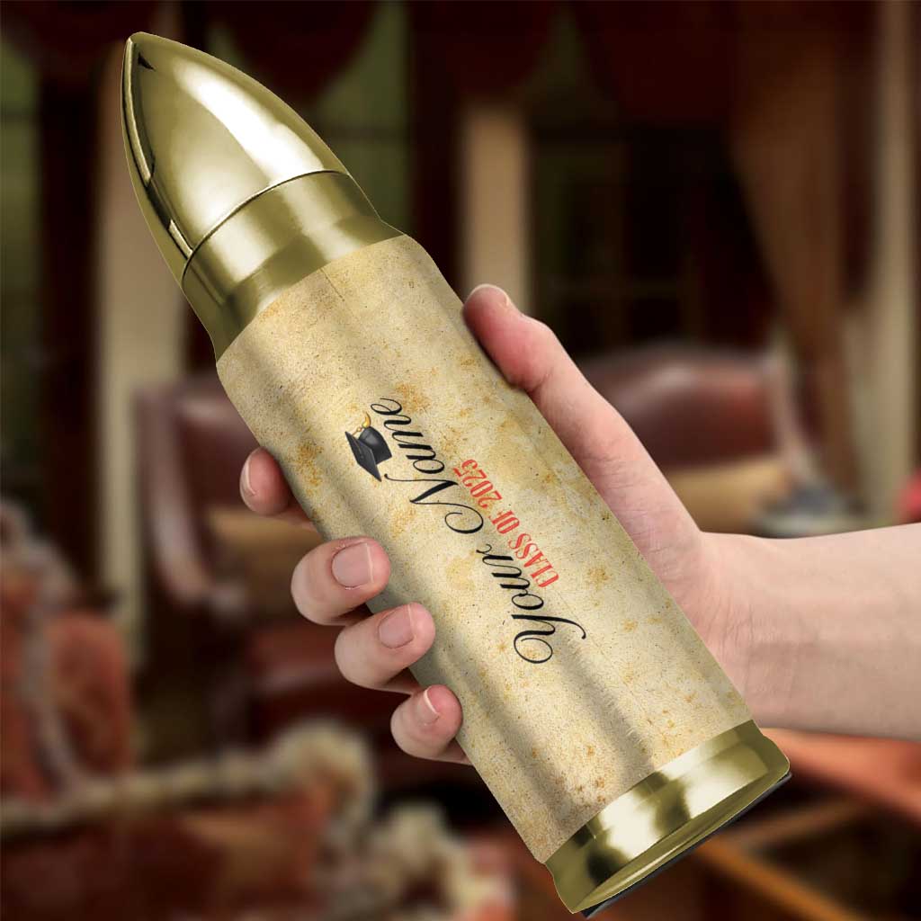 Personalized Graduation Gifts Bullet Tumbler Custom Name Congrats You Did It Class Of 2025