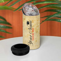 Personalized Graduation Gifts 4 in 1 Can Cooler Tumbler Custom Name Congrats You Did It Class Of 2025
