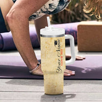 Personalized Graduation Gifts Tumbler With Handle Custom Name Congrats You Did It Class Of 2025