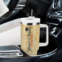 Personalized Graduation Gifts Tumbler With Handle Custom Name Congrats You Did It Class Of 2025