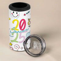Personalized Graduation Gifts 4 in 1 Can Cooler Tumbler Custom Name Cute Seniors Class Of 2025