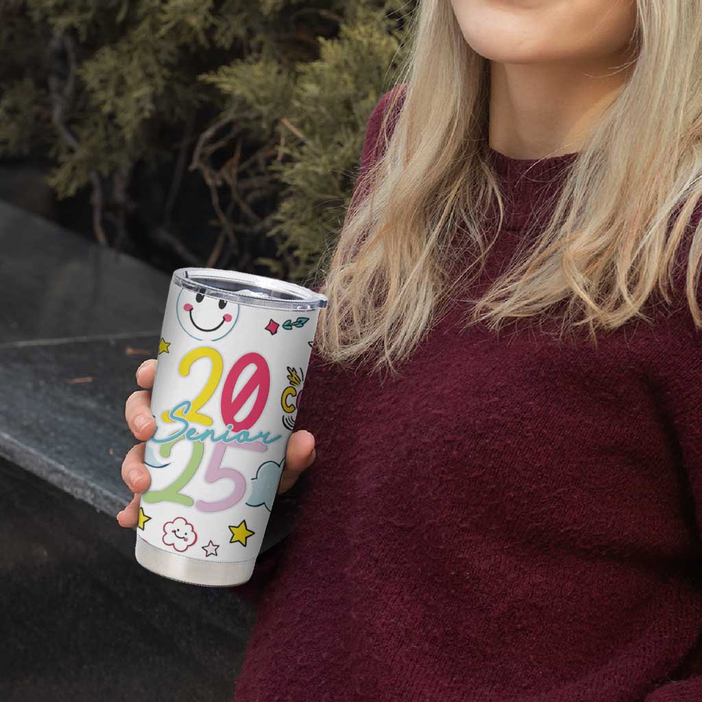 Personalized Graduation Gifts Tumbler Cup Custom Name Cute Seniors Class Of 2025