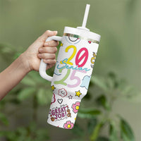 Personalized Graduation Gifts Tumbler With Handle Custom Name Cute Seniors Class Of 2025