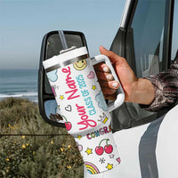 Personalized Graduation Gifts Tumbler With Handle Custom Name Cute Seniors Class Of 2025
